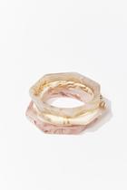 Forever21 Marbled Bangles Set