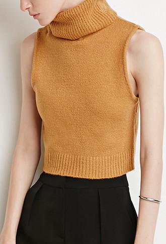 Love21 Turtle Neck Sweater Vest