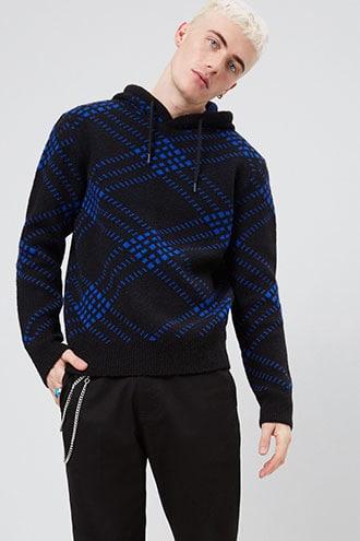 Forever21 Abstract Pattern Hoodie