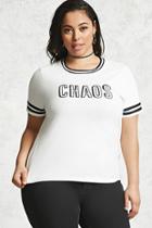 Forever21 Plus Size Chaos Graphic Tee