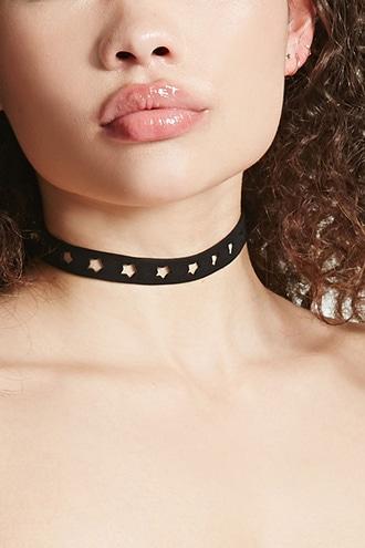 Forever21 Laser Cut Star Choker