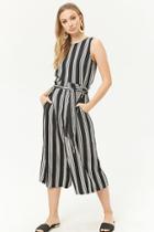 Forever21 Striped Paperbag Culottes