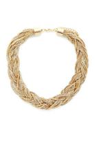 Forever21 Braided Box Chain Necklace