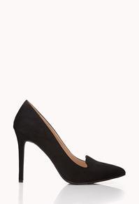 Forever21 Fancy Faux Suede Pumps