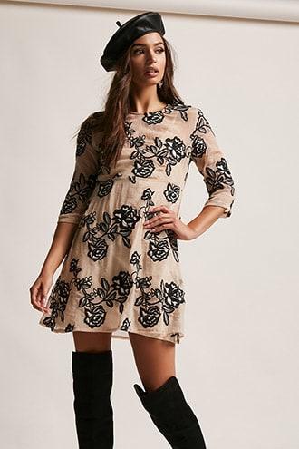 Forever21 Goldie London Floral Mini Dress