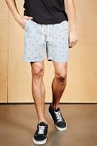 Forever21 Artistry In Motion Palm Tree Shorts