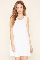 Forever21 Women's  White Knit Mini Dress