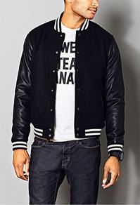 Forever21 Fresh Varsity Jacket