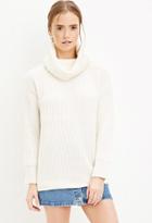 Forever21 Dropped-sleeve Turtleneck Sweater