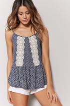 Forever21 Crochet Lace Cami