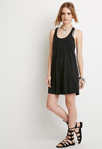 Forever21 Macram-back Burnout Dress