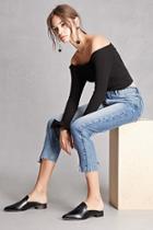 Forever21 Shellys London Leather Mules
