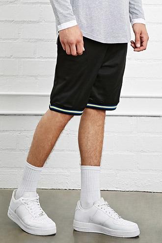 21 Men Men's  Graphic Athletic Shorts