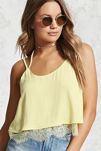 Forever21 Eyelash Lace Cami