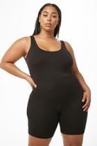 Forever21 Plus Size Ribbed Scoop Neck Romper
