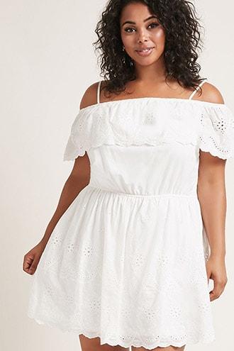 Forever21 Plus Size Eyelet Dress