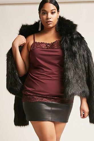 Forever21 Plus Size Dex Lace Cami Top