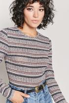 Forever21 Marled Striped Top