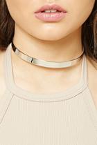 Forever21 Silver Classic Metal Choker