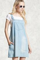 Forever21 Chambray Overall Dress