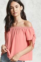 Forever21 Contemporary Crepe Woven Top