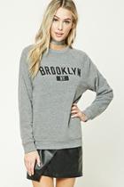 Forever21 Brooklyn Ny Graphic Sweatshirt
