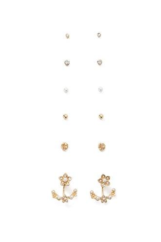 Forever21 Flower Ear Jacket Set