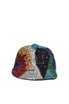 Forever21 Abstract Sequin Cabby Hat