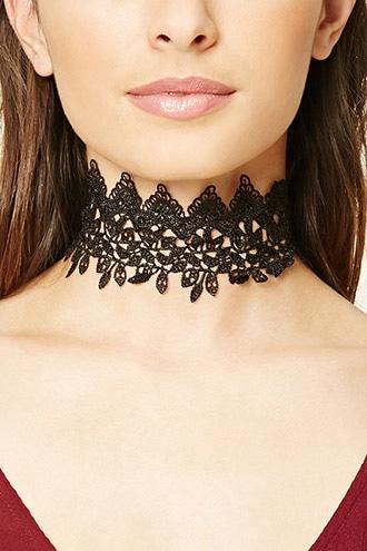 Forever21 Ornate Lace Choker