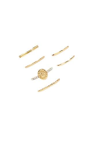 Forever21 Stackable Sun Ring Set