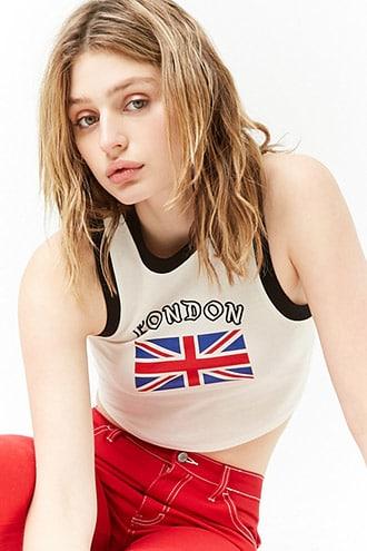 Forever21 London Graphic Tank