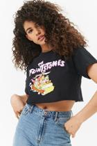 Forever21 The Flintstones Cropped Tee