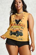 Forever21 Plus Size Graphic Muscle Tee