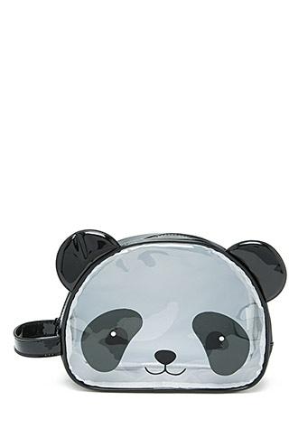 Forever21 Panda Face Makeup Bag