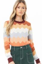 Forever21 Chevron Knit Sweater