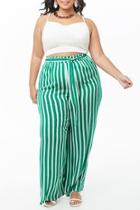 Forever21 Plus Size Striped Pants