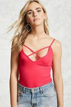 Forever21 Strappy Cutout-front Cami