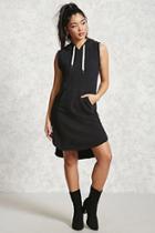 Forever21 Sleeveless Hooded Mini Dress