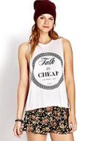 Forever21 Talk Is Cheap Muscle Tee