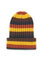 Forever21 Striped Ribbed Beanie