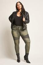Forever21 Plus Size 12x12 High-rise Moto Jeans