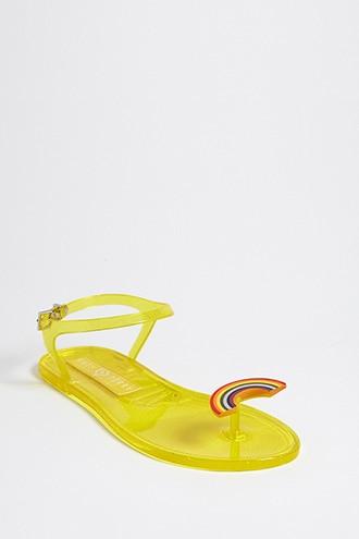 Forever21 Katy Perry Rainbow Sandals