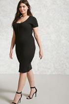 Forever21 Plus Size Bodycon Henley Dress
