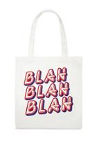 Forever21 Blah Blah Blah Graphic Tote Bag