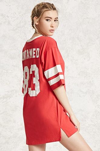 Forever21 Untamed Graphic Mini Dress