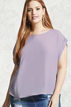 Forever21 Plus Size Satin Blouse