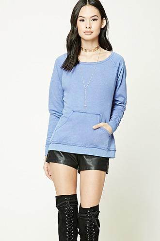 Forever21 Raw-cut Sweatshirt