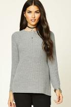 Forever21 Women's  Ribbed High Neck Sweater