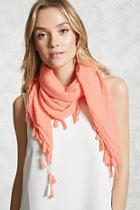 Forever21 Tasseled Square Scarf