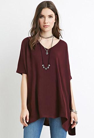 Forever21 V-neck Dolman Sweater